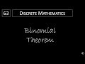 Discrete Math 6 4 1 The Binomial Theorem