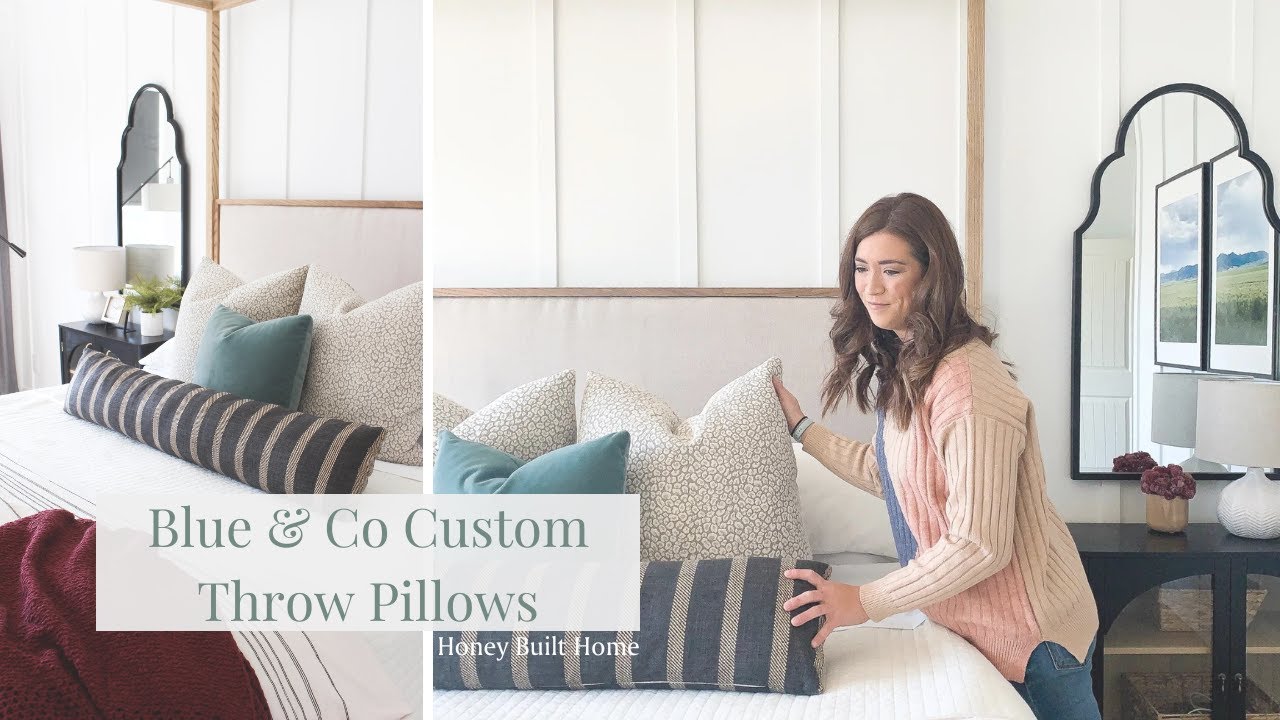 Blue & Co Custom Throw Pillows