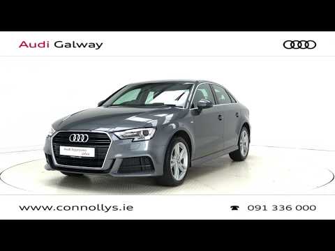 CMG AUDI GALWAY: 2019 A3 SE SALOON *S LINE EXTERIOR PACK* 1.5TFSI 150BHP 191G2328