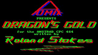 [Amstrad CPC] Dragon's Gold - Longplay