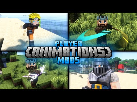15 Best Minecraft Player Animations Mods ! (2025)