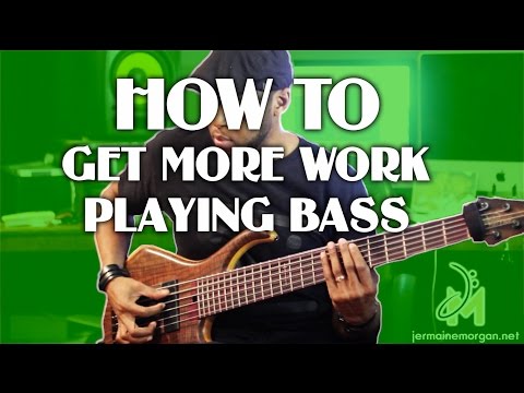 HOW TO GET MORE WORK PLAYING BASS PT.1 - BASS LESSON - JMTV EP.5
