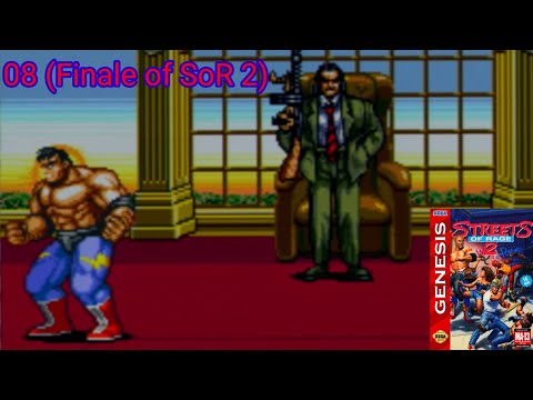 Let's Play Streets of Rage 2 (S.U.G.C) - Episode 8 (Finale) - Stage 8 - Syndicate Stronghold