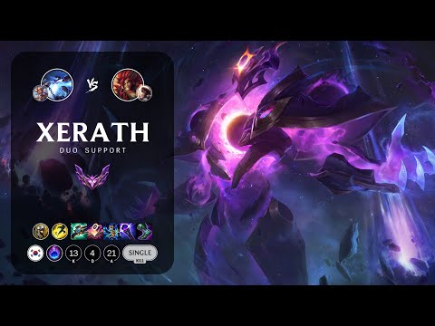 Xerath Support vs Zyra - KR Master Patch 14.3