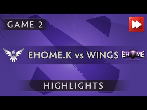 EHOME.KEEN vs the wings gaming [Game 2] Dota 2 Professional League 2016 - Dota Highlights
