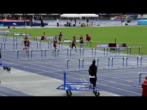 27/03/2022 Australia Athletics Championships U15 Hurdles Heat 1