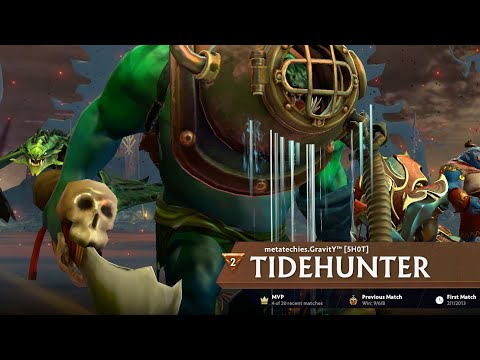 What a tidy day - Tidehunter | Dota 2 gameplay
