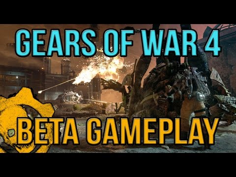 Gears of War 4 BETA GAMEPLAY!