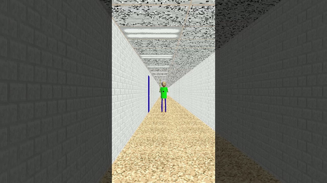 Baldi Slowly Approaching You... #baldi #baldisbasics #funny #baldimods #gameplay #gaming #games