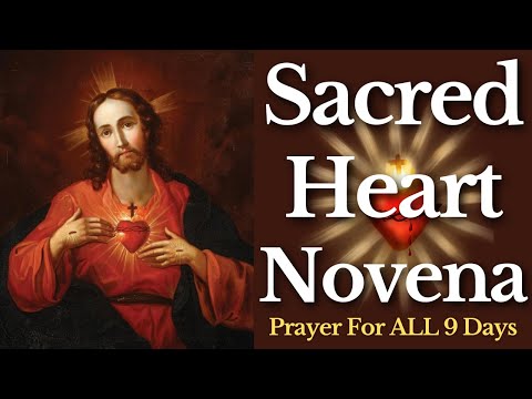 Sacred Heart Novena |  Prayers for ALL 9 Days