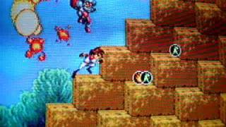 "Gunstar Heros" Mega Drive