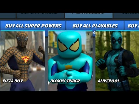Power Spider 2 - Bloxxy Spider Hero City Rescue | Flying Spider Vs Villains - Android GamePlay