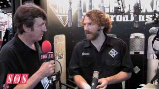 Video thumbnail for Telefunken AK47 MkII - Summer NAMM 2010 by Sound On Sound magazine