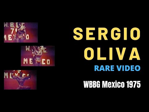 Sergio Oliva 1975 - RARE VIDEO ROUTINE