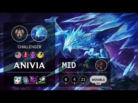 Anivia Mid vs Lucian - NA Challenger Patch 10.11