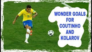 Mitrovic struggles | Wonder goals for Kolarov & Coutinho | Brazil fail to impress