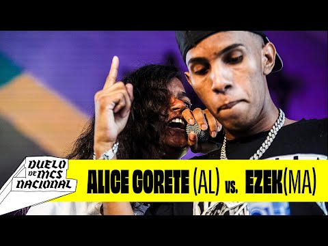 ALICE GORETE (AL) VS EZEK (MA) - PRIMEIRA FASE - DUELO DE MCS NACIONAL  2020 -  21/11/21