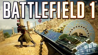 Battlefield 1: 70-1 Parabellum Support on Turning Tides DLC - 4K PS4 PRO Multiplayer Gameplay