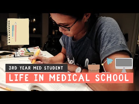 LIFE IN MEDICAL SCHOOL | 3rd Year of Medical School VLOG