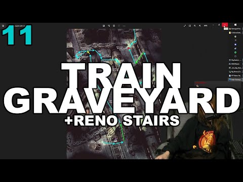 Sewers, Train Graveyard, and Reno Stairs - FF7 Comprehensive Speedrun Tutorial pt 11