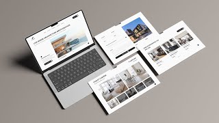 Real Estate Website Concept | Animated Design Showcase & Modern UI/UX 