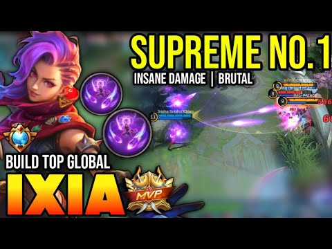 IXIA BEST BUILD 2023 | TOP GLOBAL IXIA GAMEPLAY | MOBILE LEGENDS✓