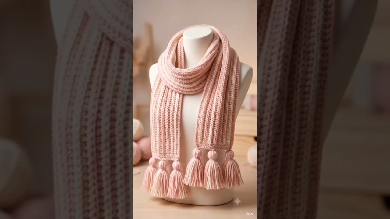 crochet muffler 🧶#shorts #trending #crochet #viral #muffler