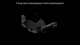 The Jam   That&#39;s entertainment (lyrics in video)