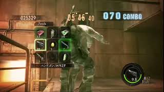 PS3 RE5 Merc Re MA solo Josh 846k