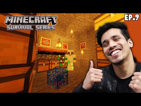 I Made A Cave Spider XP Farm | Minecraft Survival Series Episode 9