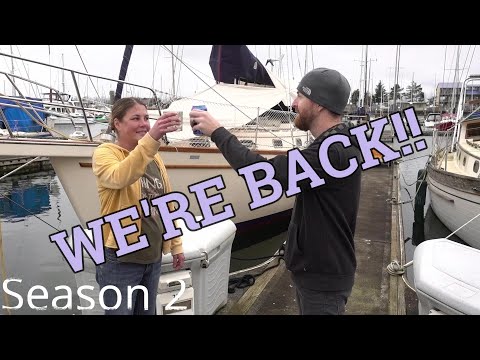Finally back to the boat!! S2:E1 Sailing Stella J - Island Packet 38