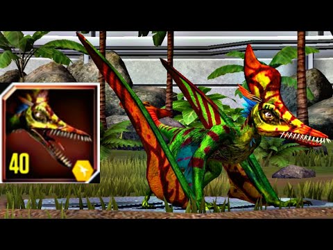 RPHAMPORHYNCHUS Max Level 40 - Jurassic World The Game