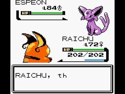 Pokemon Crystal Pikachu Edition Part 31 - Gym Leader Sabrina