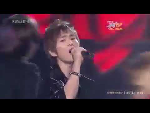 [091225] SHINee - Ring Ding Dong ft. f(x) @ Music Bank Christmas Special