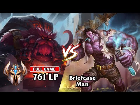 [EUW] 12.12 CHALLENGER RANK 1 ORNN ''Makkro'' vs CHALLENGER RANK 1 DR MUNDO ''Briefcase Man''