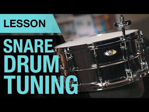 Guide to a great snare sound  | Snare drum tuning | Ludwig 14 x 6,5 Supralite | Lesson
