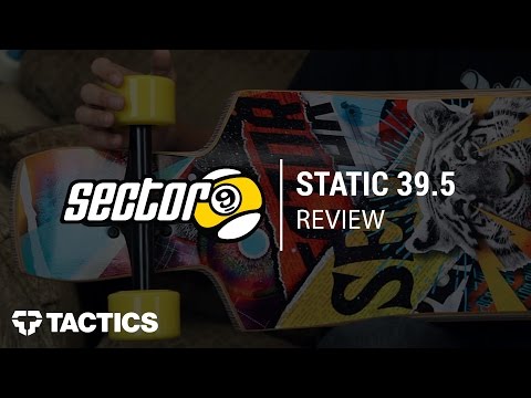 Sector 9 Static 39.5" Platinum Complete Longboard Review - Tactics.com