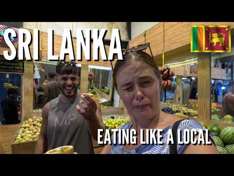 Sri Lanka STREET FOOD - Eating like a LOCAL