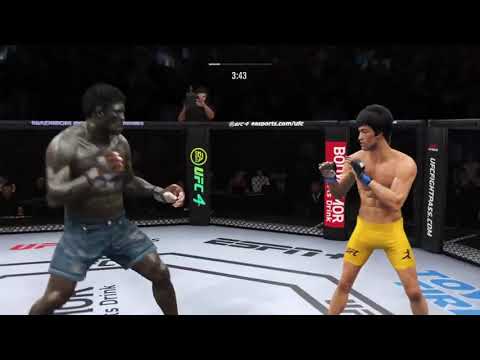 Bruce Lee vs. Incredible Hulk - EA Sports UFC 4 - Epic Fight 🔥🐲