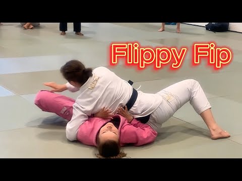 "Sweepy Sweep 'n Flippy Flop" - Half Guard Knee Shield by Barbara Ruiken