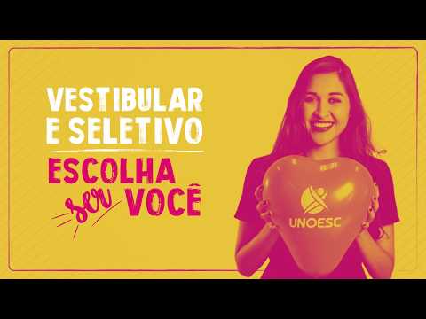 Vestibular e Seletivo de Verão 2018 | Escolha ser você