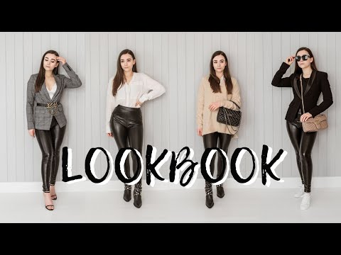 LEATHER LEGGINGS OUTFITS // 10 Simple Outfit Ideas &...