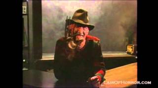 Freddy Krueger MTV Spot- Barry Manilow
