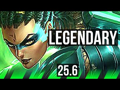 NIDALEE vs HECARIM (JGL) | 8/0/7, Legendary | TR Grandmaster | 25.6