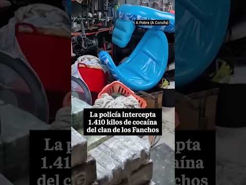 🚨 La POLICÍA incauta 1.410 kilos de COCAÍNA al clan de ‘LOS FANCHOS’ en Galicia