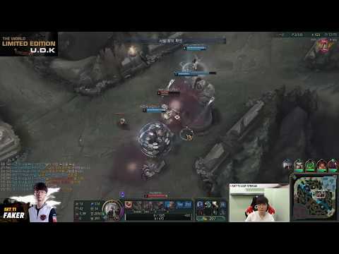 SKT T1 Faker : Enemy Khan is broken? My hands are more broken. [ Full Game ]