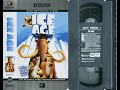 Opening Closing To Ice Age D Theater D VHS 2002