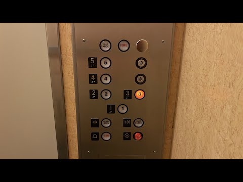 Modded Westinghouse Traction Elevators at Central Building, New Castle, PA