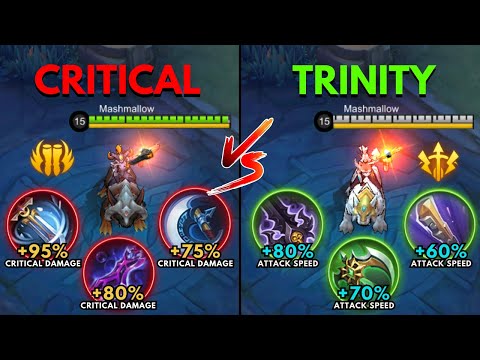 Irithel Critical Build vs Irithel Trinity Build