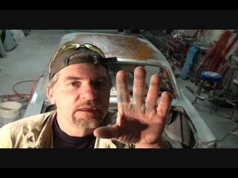 Classic Car Restoration-How To Prep Your Surface Rusted Metal. Part 3